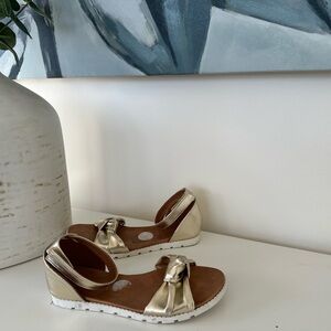 Gold Women's Sandals